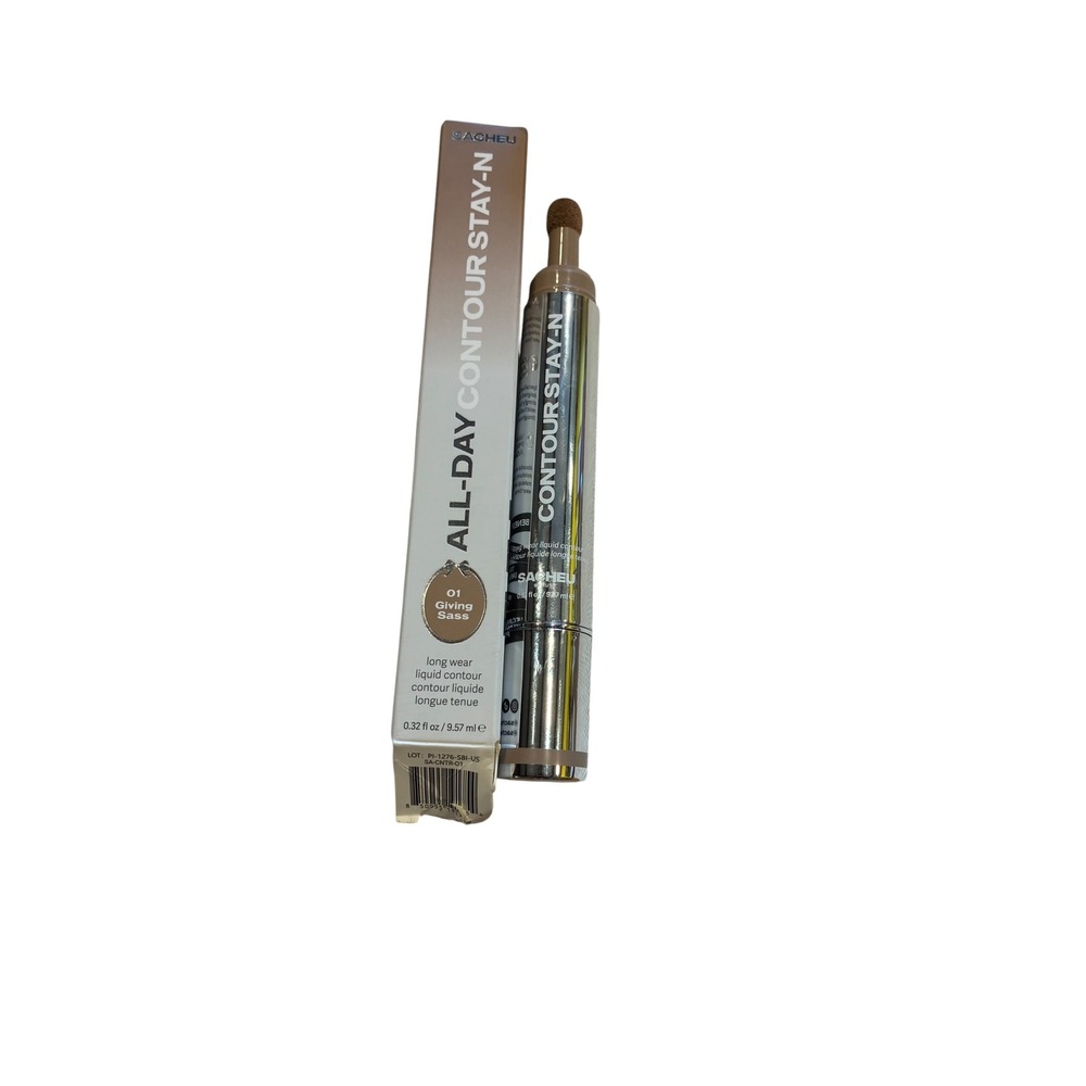 Sacheu All-Day Contour Stay-N Long Wear Liquid Contour 01 Giving Sass Sponge Tip